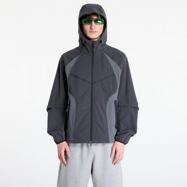 Bunda Nike Tech Men's Dri-FIT Woven Full-Zip Color-Block Windrunner Jacket Anthracite/ Iron Grey/ Black S