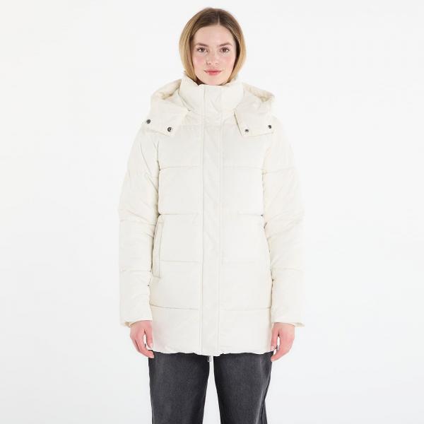 Kabát Desigual Padded Cadera Flock Coat White XS