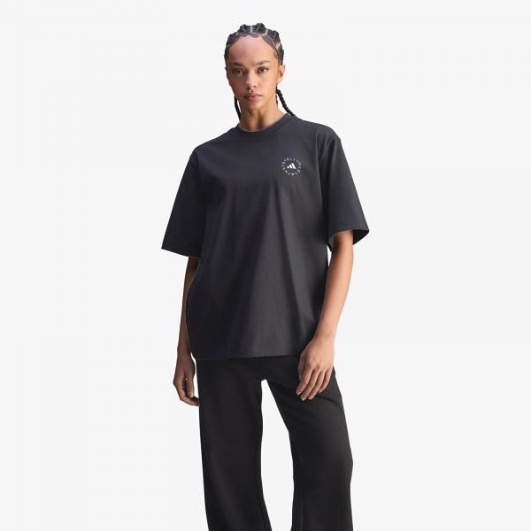 Tričko adidas x Stella McCartney Loose Tee Black M