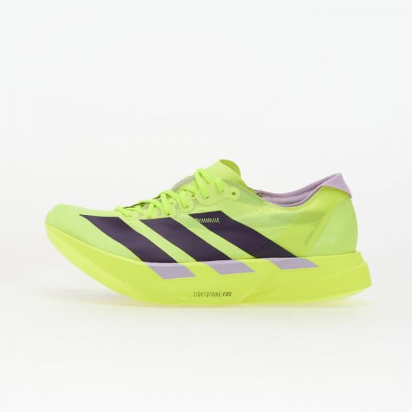 Tenisky adidas Adizero Adios Pro 4 Solar Yellow/ Aurora Plum/ Powder Plum EUR 42 2/3