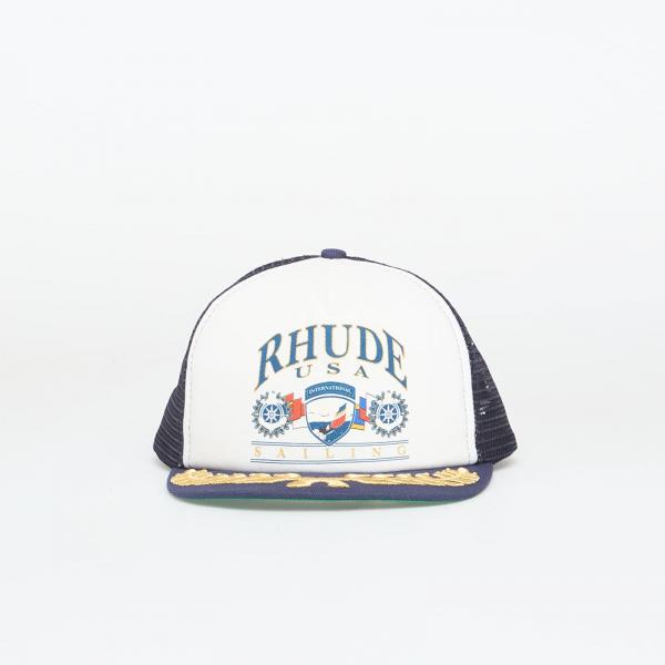 Kšiltovka Rhude Usa Sailing Icon Trucker Hat Navy/ White Universal