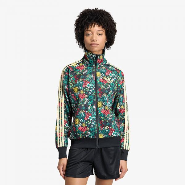 Mikina adidas X Liberty London Firebird Track Top Black/ Bold Green/ Collegiate Green- Eqt Yellow XS