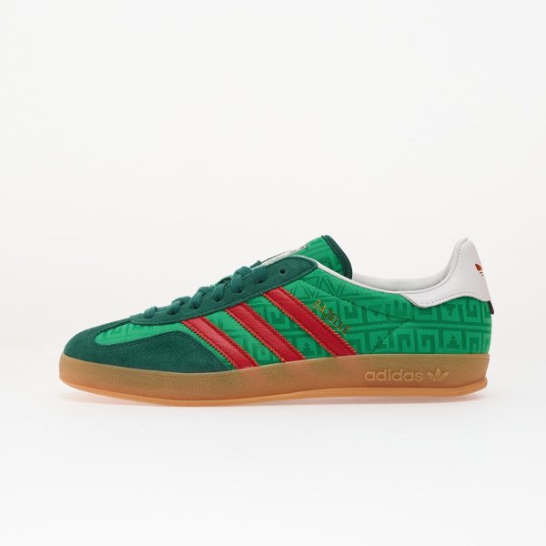 Tenisky adidas Gazelle Indoor Green/ Better Scarlet/ Collegiate Green EUR 44 2/3