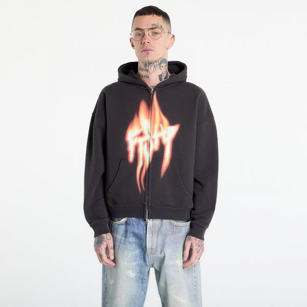 Mikina FTSHP Walking Art II. Zip Hoodie UNISEX Dark Grey XL