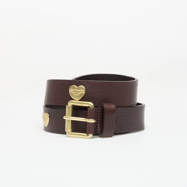 Pásek Carhartt WIP Tylor Belt Tobacco/ Gold M