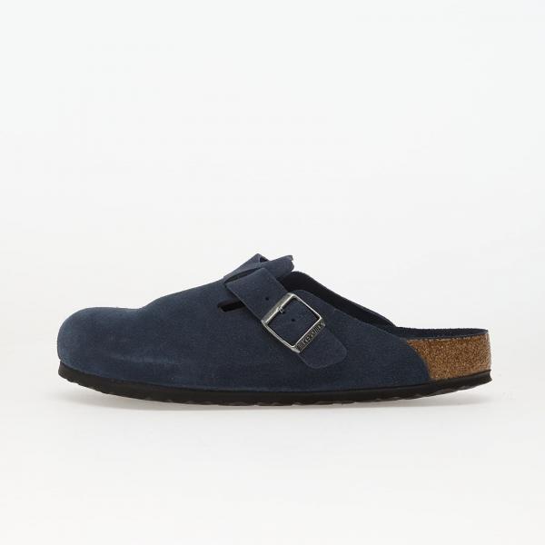 Tenisky Birkenstock Boston Soft Footbed Suede Leather New Navy Tonal FB EUR 41