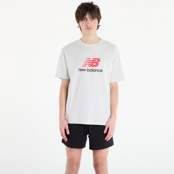 Tričko New Balance Athletics Logo T-Shirt Ash Heather Ahh XL