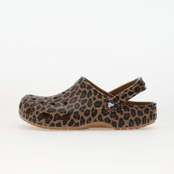 Tenisky Crocs Classic Animal Clog Sepia/ Leopard EUR 42-43