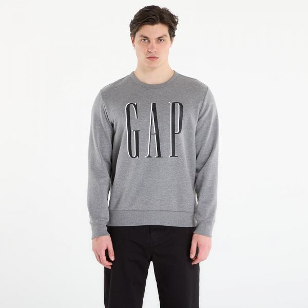Mikina GAP V-Lw Db Fleece Heather Grey M