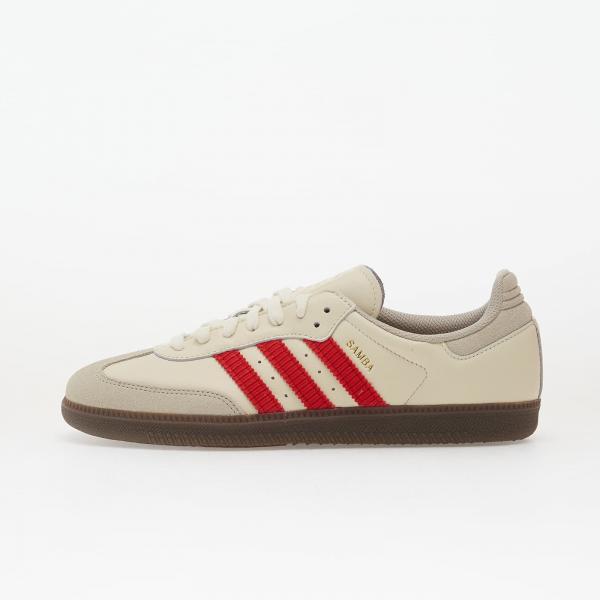 Tenisky adidas Samba Og Off White/ Better Scarlet/ Gum5 EUR 46 2/3