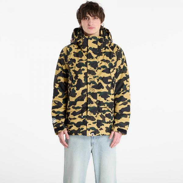 Bunda A BATHING APE 1St Camo Shark Snowboard Jacket M Yellow M