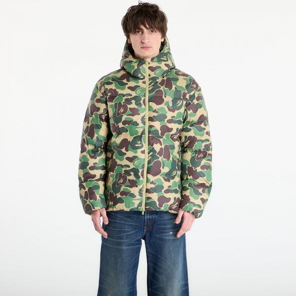 Bunda A BATHING APE Abc Camo Down Jacket M Green XXL