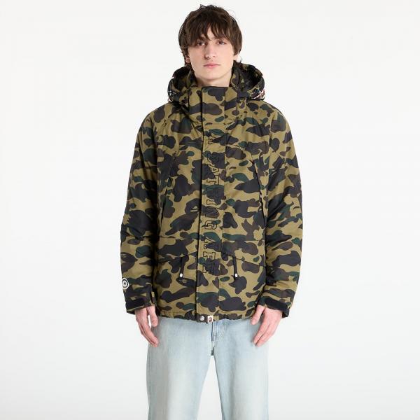 Bunda A BATHING APE 1St Camo Shark Snowboard Jacket M Green XXL