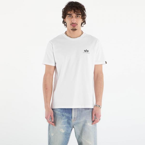 Tričko Alpha Industries Heritage Backprint T-Shirt White/ Sage XXL