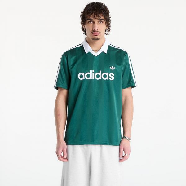 Dres adidas Archive Collar Engineered Jersey Collegiate Green L