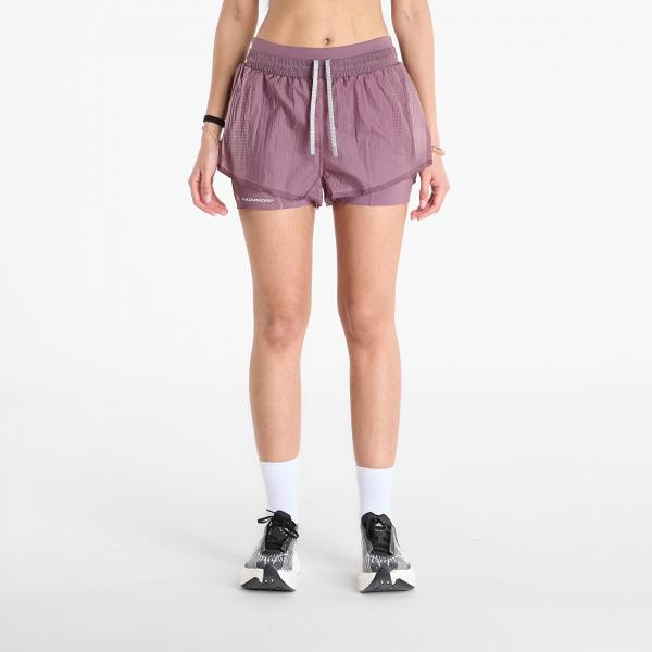 Šortky adidas Adi365 x Hermanos Koumori Running 2-In-1 Shorts Shadow Fig XS