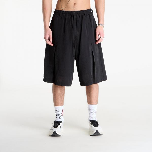 Šortky Y-3 Crinkle Pleated Shorts Black S