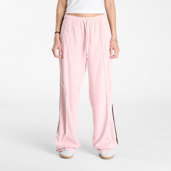 Kalhoty adidas Terry Towel Firebird Tracksuit Bottoms Sandy Pink L