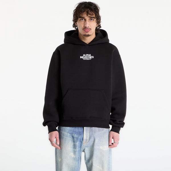 Mikina Alpha Industries Scorpion Cyborg Hoodie Black XL