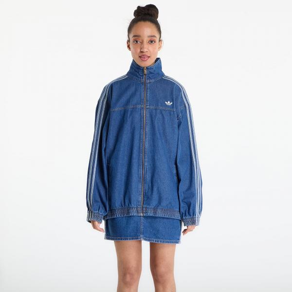 Mikina adidas Firebird Adilenium Track Top Denim Medium Vintage Denim M