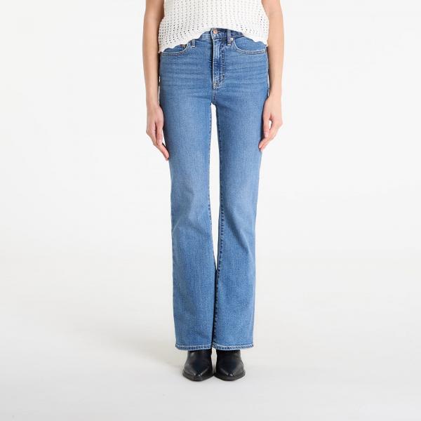 Džíny GAP 70S Flare High Rise Med Heron Jeans Medium Wash W28