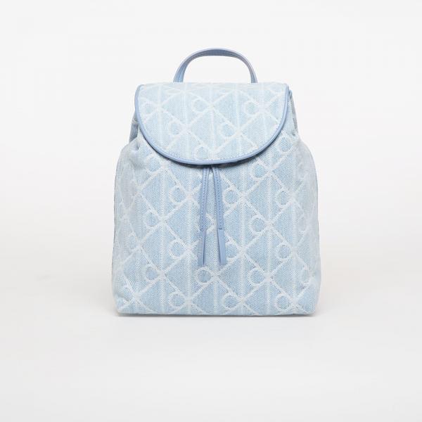 Batoh Calvin Klein Emblem Aop Denim Backpack Blue Universal