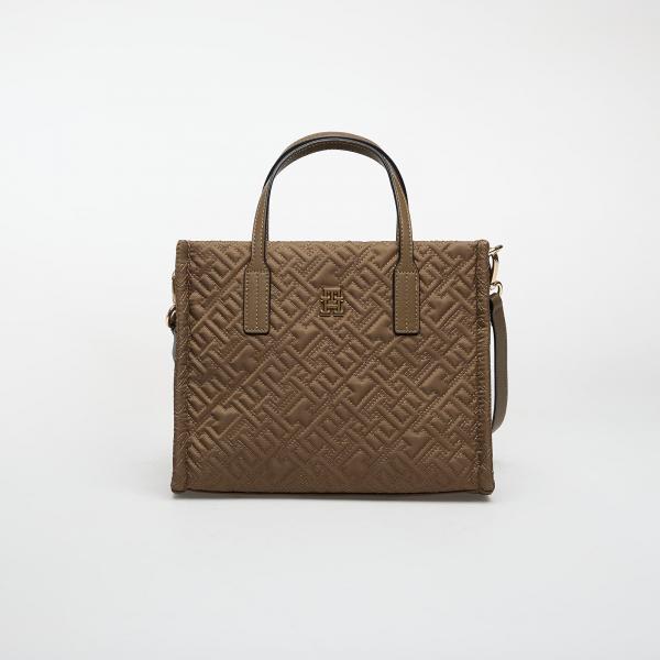Kabelka Tommy Hilfiger Th City Mini Tote Mono Nylon Brown Universal