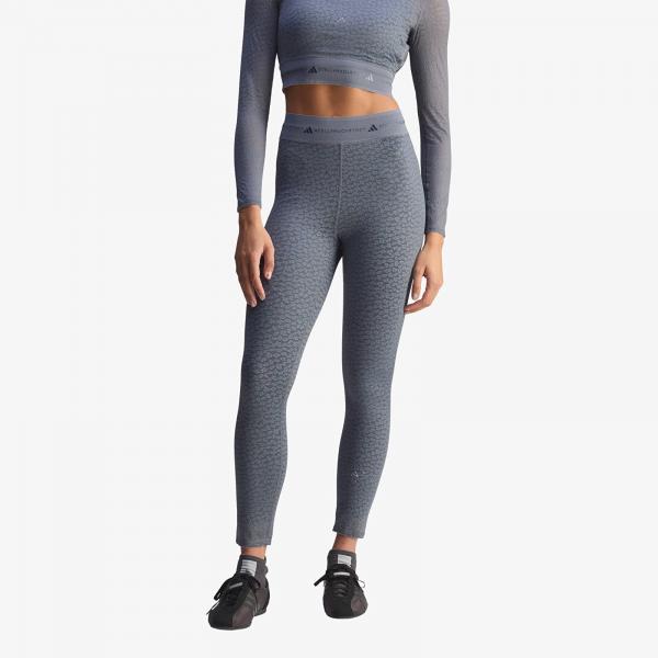 Legíny adidas x Stella McCartney Asmc 7/8 Lace Leggings Onix XS