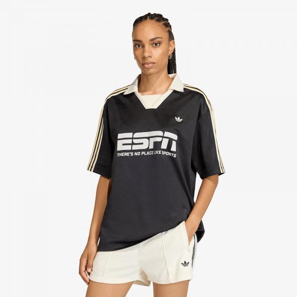 Dres adidas Football Jersey Sponsor Black M