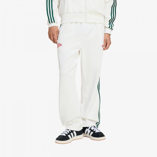 Tepláky adidas Firebird Track Pants Roses Off White/ Collegiate Green XL
