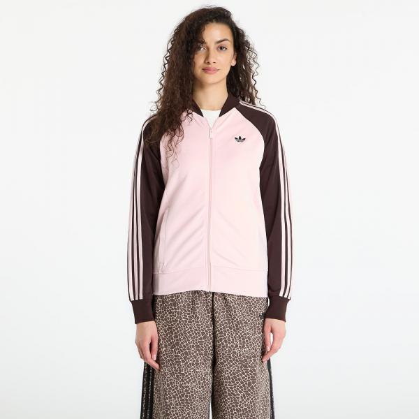 Mikina adidas Sst Classic Track Top Sandy Pink/ Aurora Coffee S