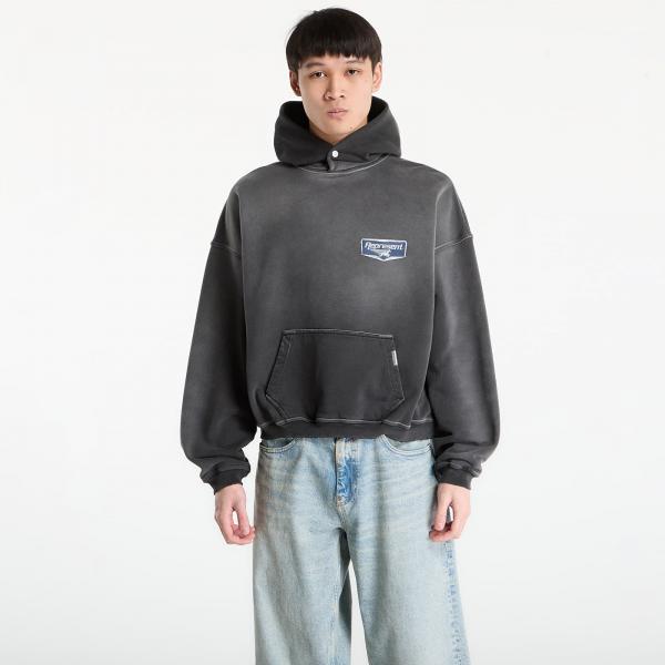 Mikina REPRESENT Nothing Faster Hoodie UNISEX Stained Black L