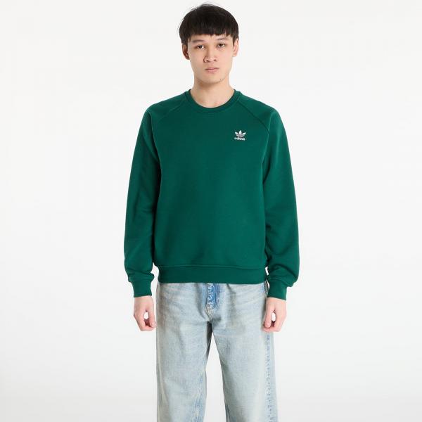 Mikina adidas Trefoil Essentials Crew Sweatshirt Collegiate Green S