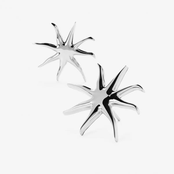 Náušnice FURIOSA® Starfish Studs Earrings Silver Universal