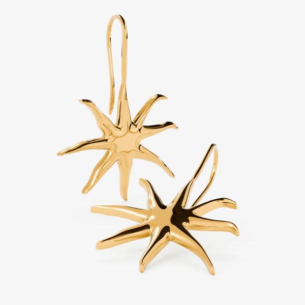 FURIOSA® Starfish Earrings 18K Gold Universal