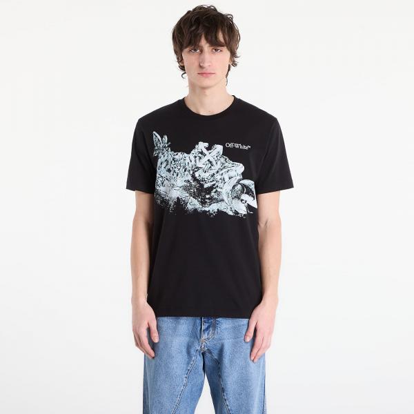 Tričko Off-White Eagle Rock S/S Slim Tee Black XL