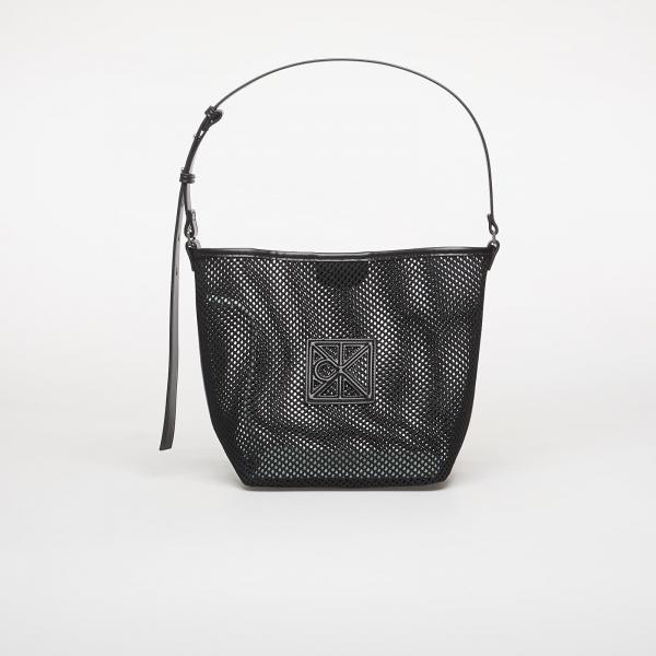 Taška Calvin Klein Emblem Mesh Bucket Black Universal