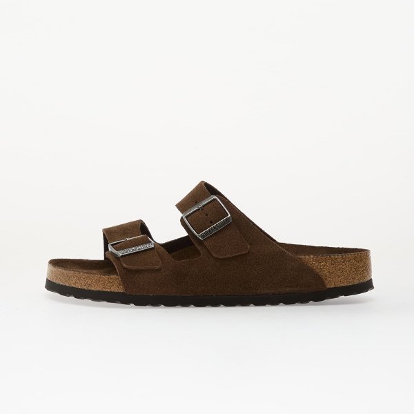 Boty Birkenstock Arizona Soft Footbed Suede Leather Unisex Carafe Tonal FB 41