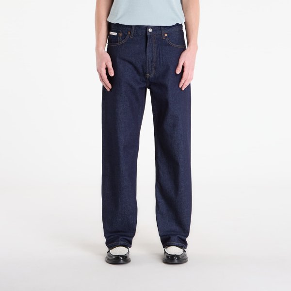 Džíny Calvin Klein Jeans Baggy Ck Classic Rinsed Jeans Blue W35/L34