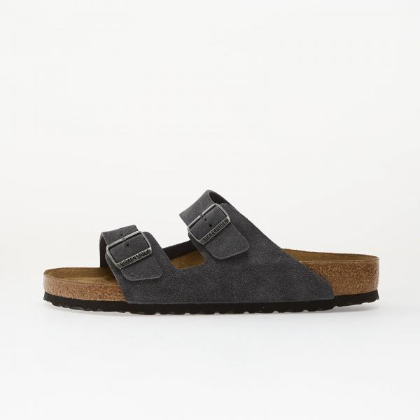 Tenisky Birkenstock Arizona Suede Leather Unisex Charcoal EUR 46