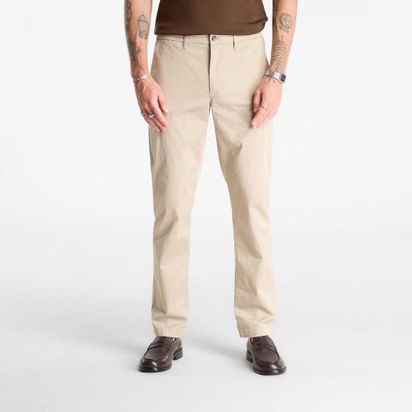 Kalhoty Tommy Hilfiger Denton Printed Structure Sandalwood W33/L32