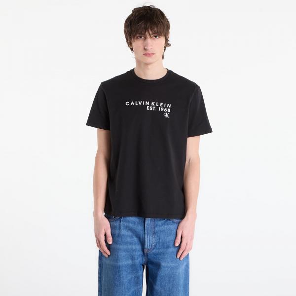 Tričko Calvin Klein Jeans Ss 30S Eu Wholesale Tee Black L