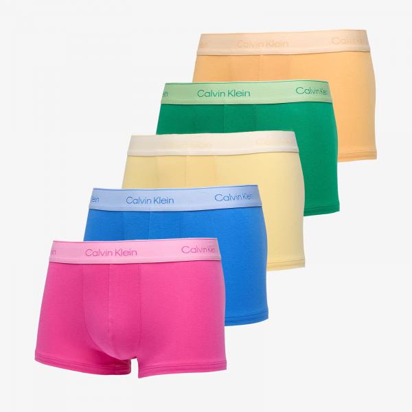 Boxerky Calvin Klein Low Rise Trunk 5-Pack Yellow M