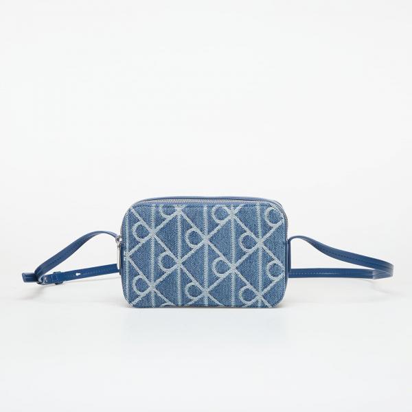 Taška Calvin Klein Emblem Aop Denim Cam Blue Universal