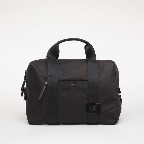 Calvin Klein Canvas Mix Large Duffle Black Universal