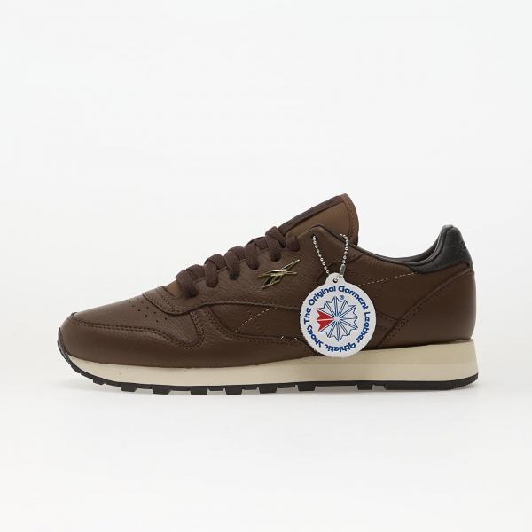Tenisky Reebok Classic Leather Simple Brown/ Chalk/ Washed Black EUR 44.5