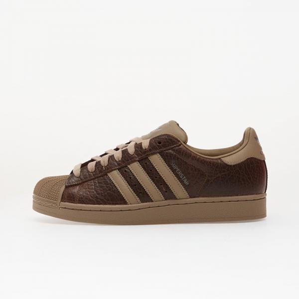 Tenisky adidas Superstar II Preloved Brown/ Chalk Brown/ Iron Metalic EUR 44