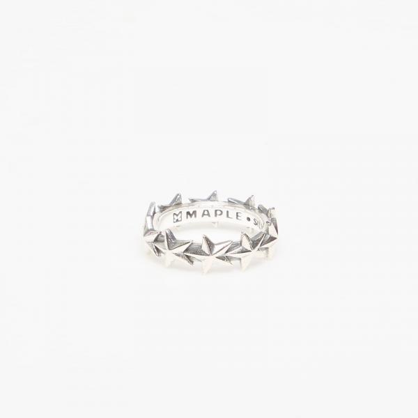 Prsten MAPLE Star Ring Medium Silver 925 7