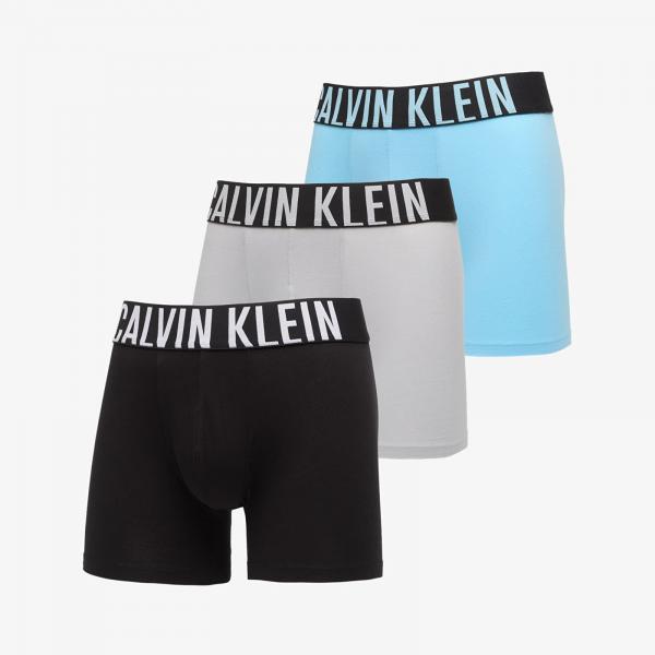 Boxerky Calvin Klein Boxer Brief 3-Pack Blue M