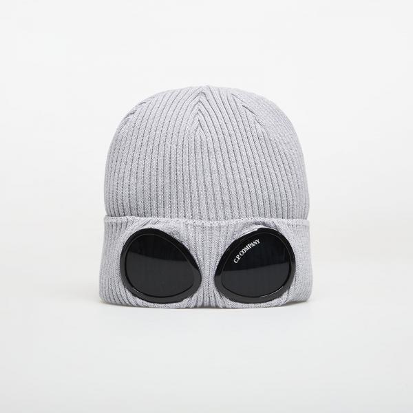 Kšiltovka C.P. Company Knit Cap Grey Melange Universal